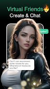 Schermata MeetAI: Chat with AI Friends 0