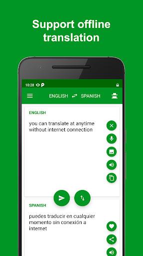 Spanish - English Translator Captura de pantalla 1