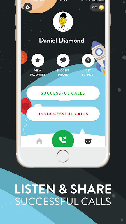 Schermata Prank Call Voice Changer App 3