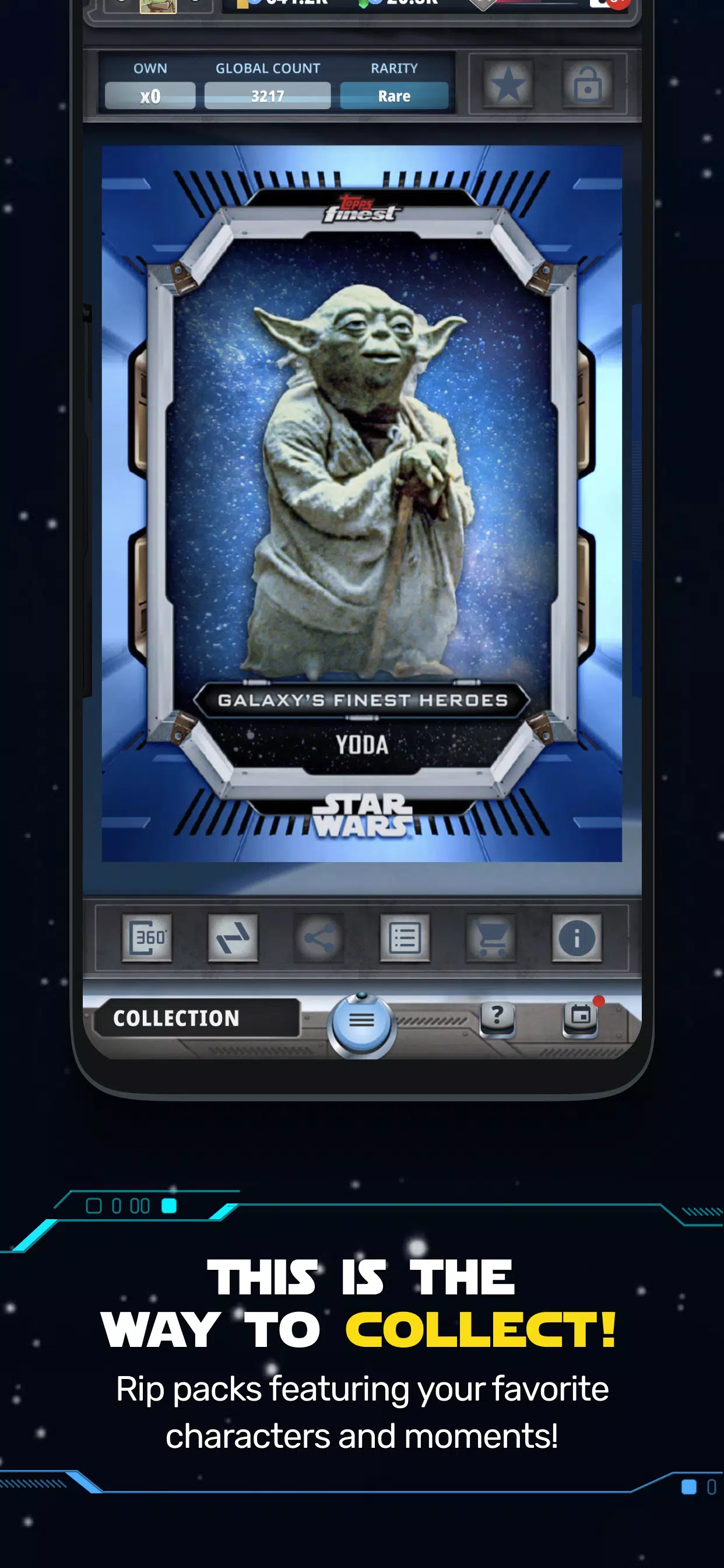 Star Wars Card Trader by Topps Скриншот 1