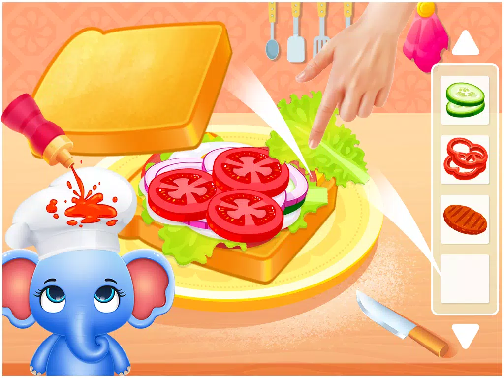 Animal Cafe Cooking Game Ekran Görüntüsü 2