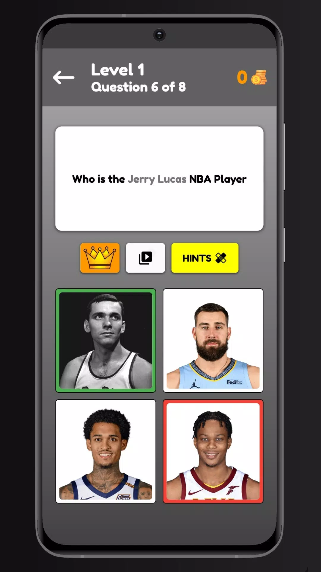 Basketball Quiz - NBA Quiz Captura de pantalla 1