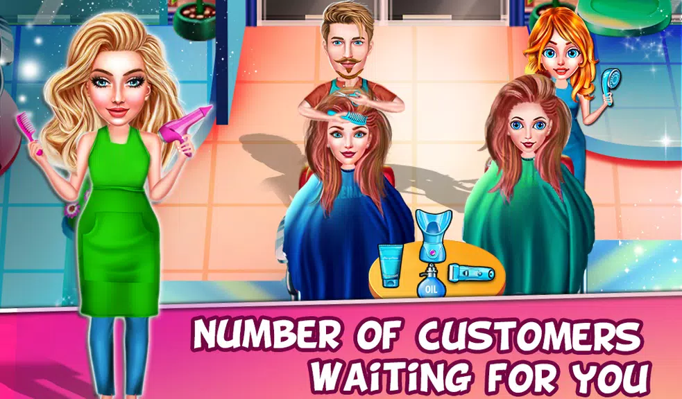 Barber Shop - Simulator Games应用截图第0张
