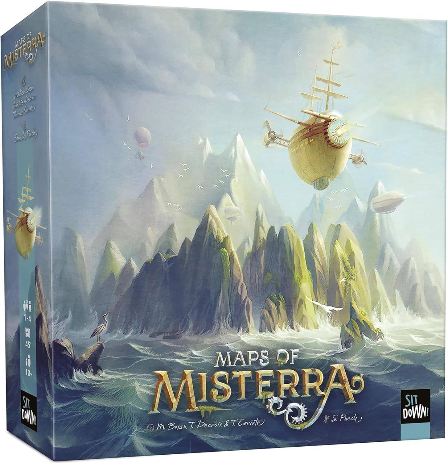 Amazon Slashes Price บนแผนที่ของเกมกระดาน Misterra ถึง $ 12.99