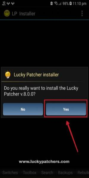 Lucky Patcher Mod Captura de pantalla 0