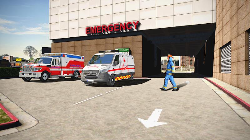 Hospital Driver Ambulance Game স্ক্রিনশট 3