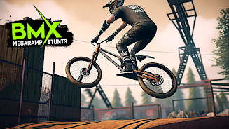 BMX Megaramp Stunts Скриншот 3