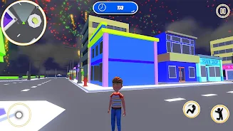 Diwali Fireworks Simulator 3D Tangkapan skrin 0