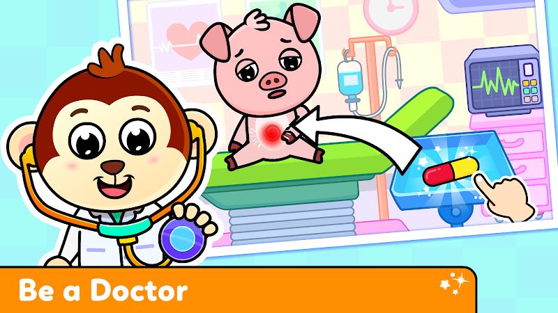 Timpy Doctor Games for Kids Ekran Görüntüsü 0