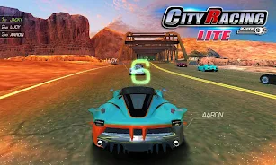 City Racing Lite Ảnh chụp màn hình 1