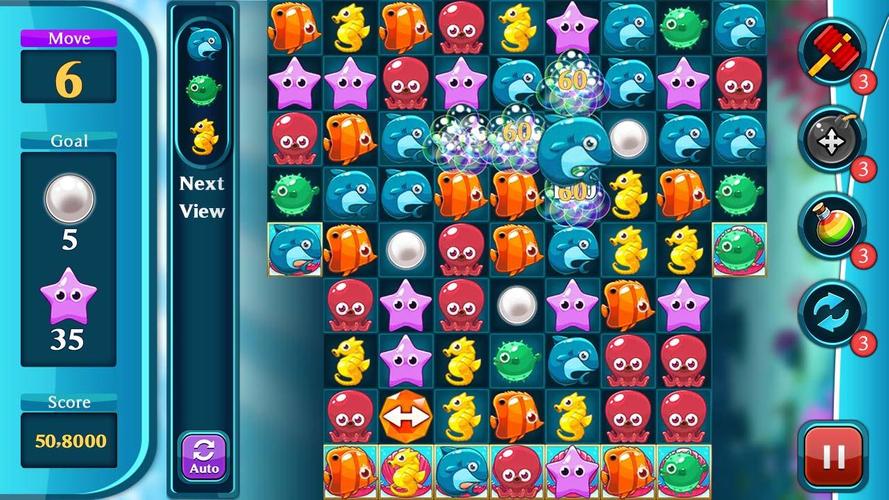 Ocean Match Puzzle Zrzut ekranu 1