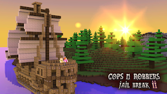 Cops N Robbers: Prison Games 2 Capture d'écran 3