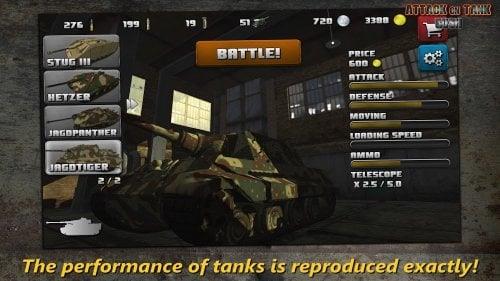 Attack on Tank : World Warfare ภาพหน้าจอ 2