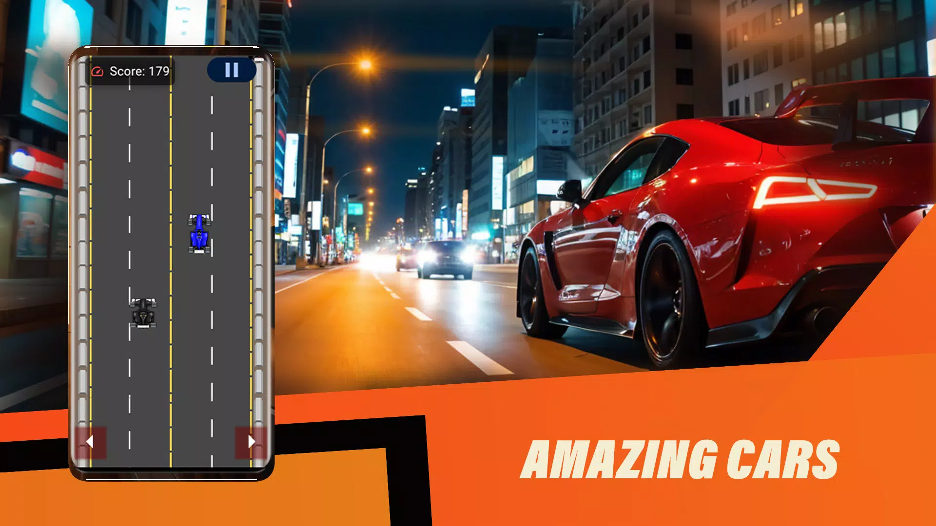 Turbo Car Racing Ảnh chụp màn hình 2