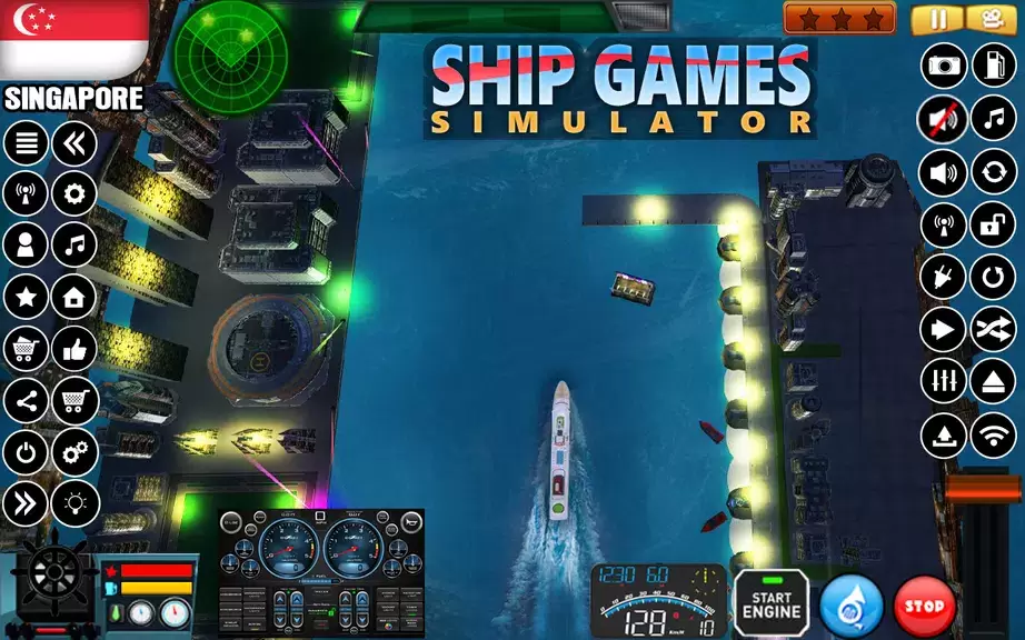 Big Cruise Ship Simulator Tangkapan skrin 3