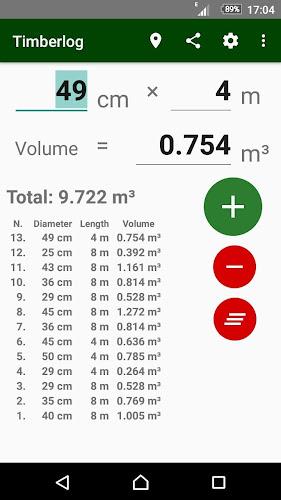 Timberlog - Timber calculator Captura de pantalla 2