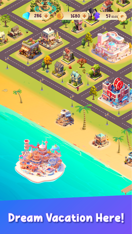 Merge Island - Dream Town Game Ekran Görüntüsü 3