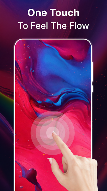 Fluid Live Wallpaper 3D Ảnh chụp màn hình 0