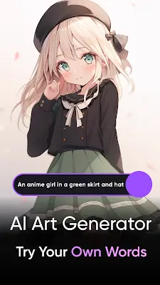 Genie: Anime AI Art Generator स्क्रीनशॉट 3