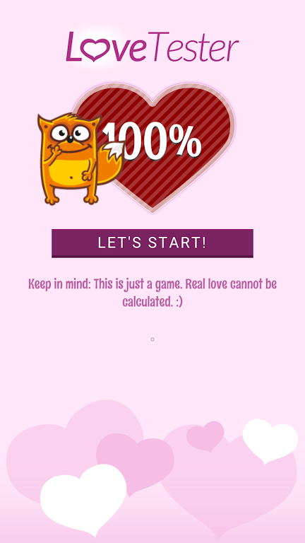 Love Tester - Find Real Love Ảnh chụp màn hình 1