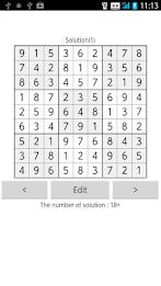 Schermata Sudoku Solver Multi Solutions 3