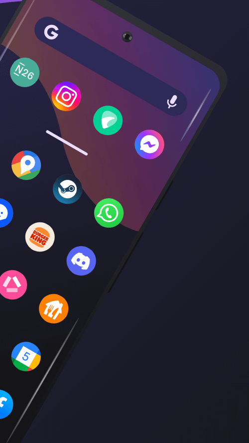 Australis - Icon Pack Mod Ảnh chụp màn hình 2