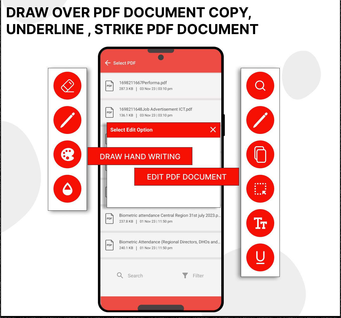 Pdf Editor - Draw on Pdf Screenshot 2