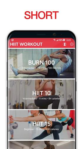 HIIT Workouts|Sweat&WeightLoss Screenshot 2