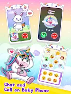 Baby Unicorn Phone For Kids স্ক্রিনশট 1