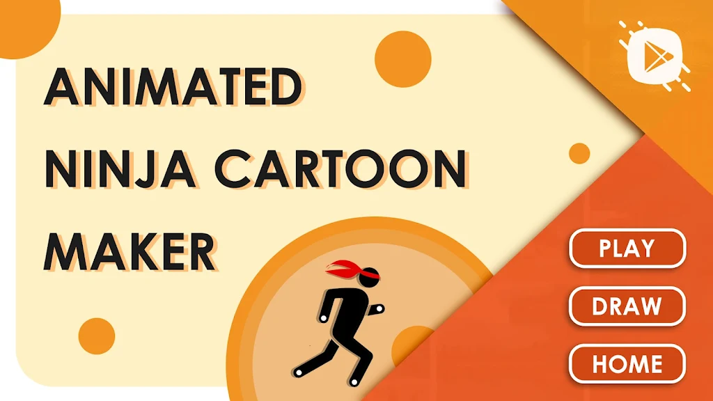 Animated Ninja Cartoon Maker Ảnh chụp màn hình 0