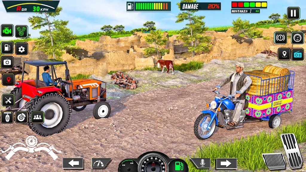 Tuk Tuk Rickshaw: Auto Game স্ক্রিনশট 0