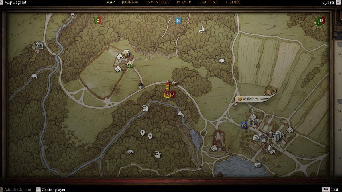 Kingdom Come Delivance 2 Ruthard Passage Map