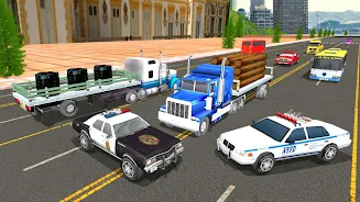 Transporter Truck Driving 3D應用截圖第1張