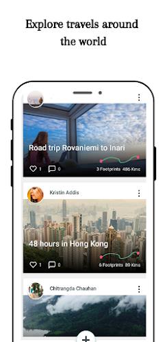 Trotter It -Travel Journal App Captura de tela 2