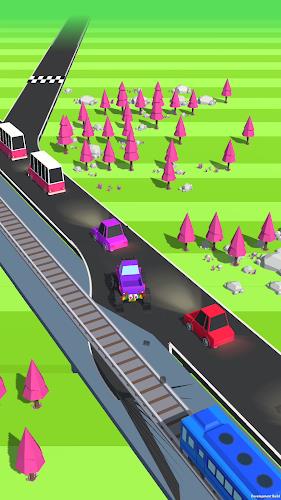 Traffic Run!: Driving Game Ảnh chụp màn hình 1