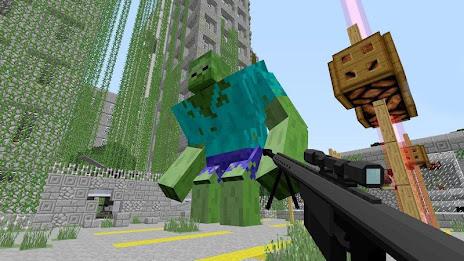 Karte und Mode Zombie in MCPE Screenshot 3