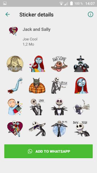 SpookyStickers ภาพหน้าจอ 1