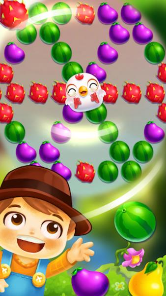 Farm Bubble Shooter Story - Fruits mania Ekran Görüntüsü 3