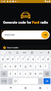 Ford radio code generator স্ক্রিনশট 1