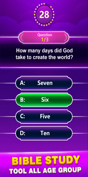 The Bible Trivia Game: Quiz स्क्रीनशॉट 1