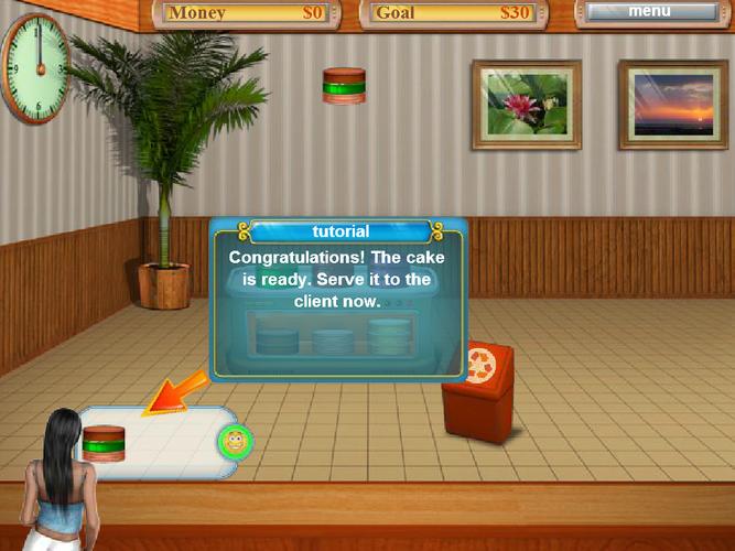 cake shop girls games Screenshot 0