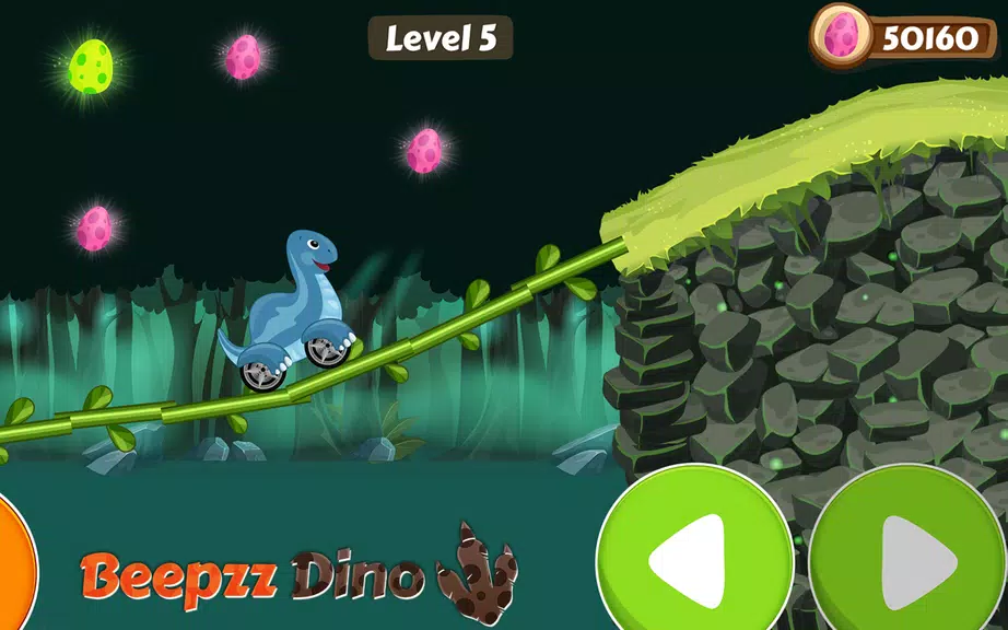 Car games for kids - Dino game Capture d'écran 2