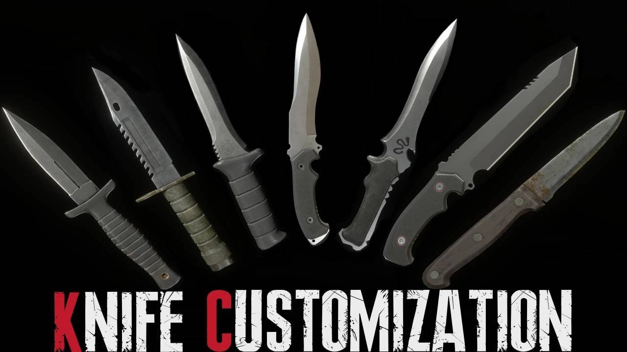 Personalizzazione del coltello