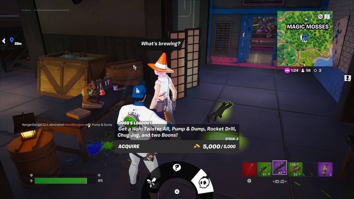 บริการตัวละคร Deluxe Outlaw ใน Fortnite บทที่ 6