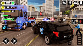 Real Police Driving Simulator স্ক্রিনশট 1