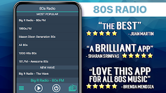 80s Radio Favorites Captura de tela 1