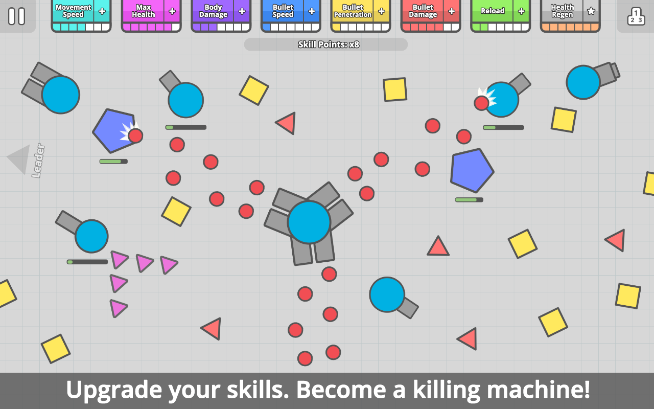 diep.io Ekran Görüntüsü 2