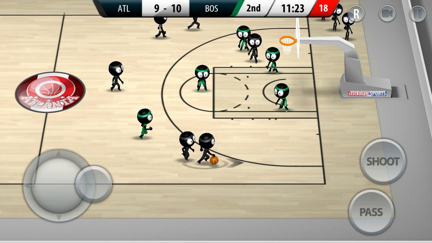 Stickman Basketball 2017 স্ক্রিনশট 0