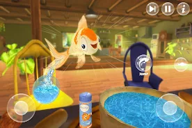 Aquarium Land: My Fish Bowl 3D 스크린샷 2