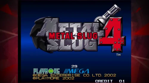 METAL SLUG 4 ACA NEOGEO ภาพหน้าจอ 0